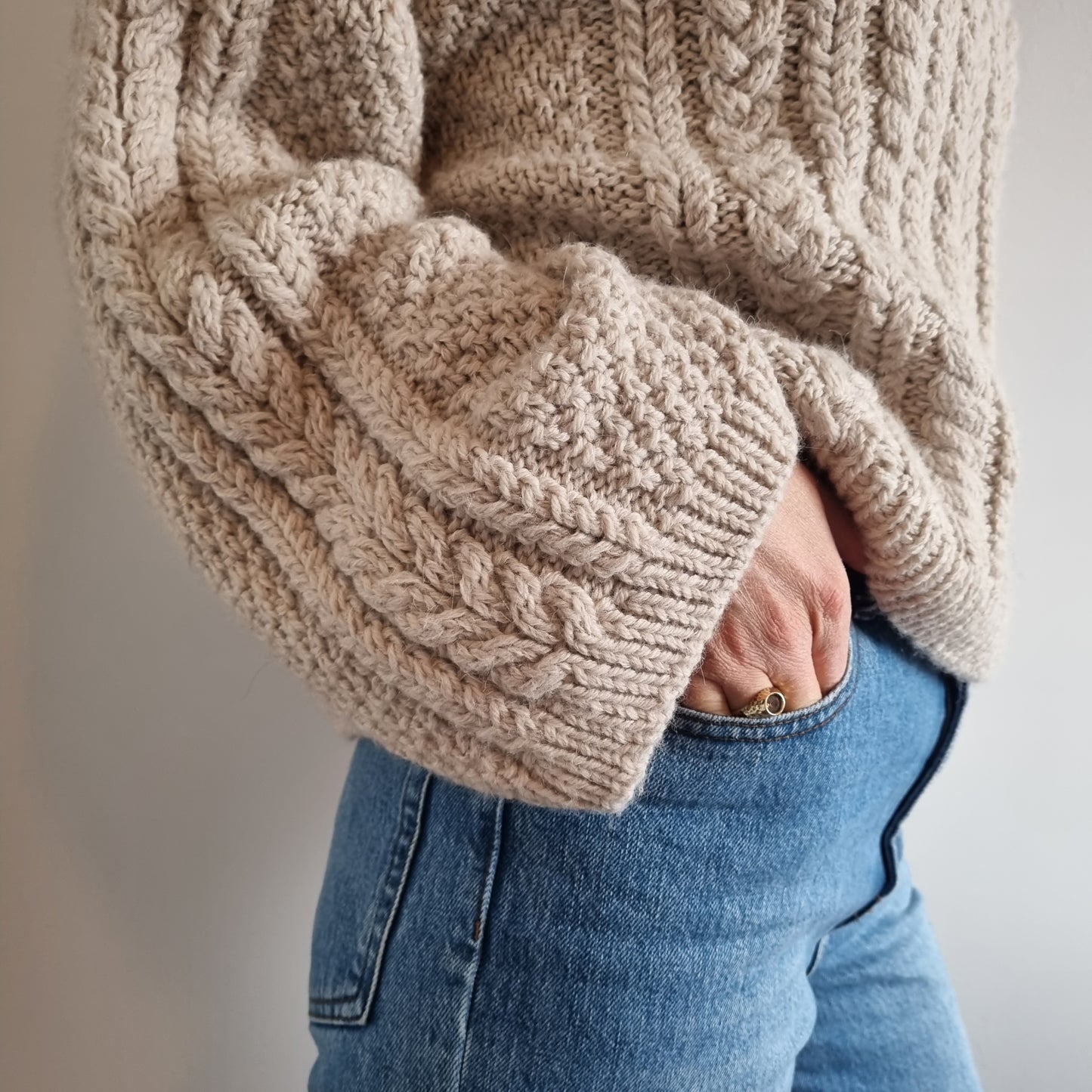 Snow Drop Sweater